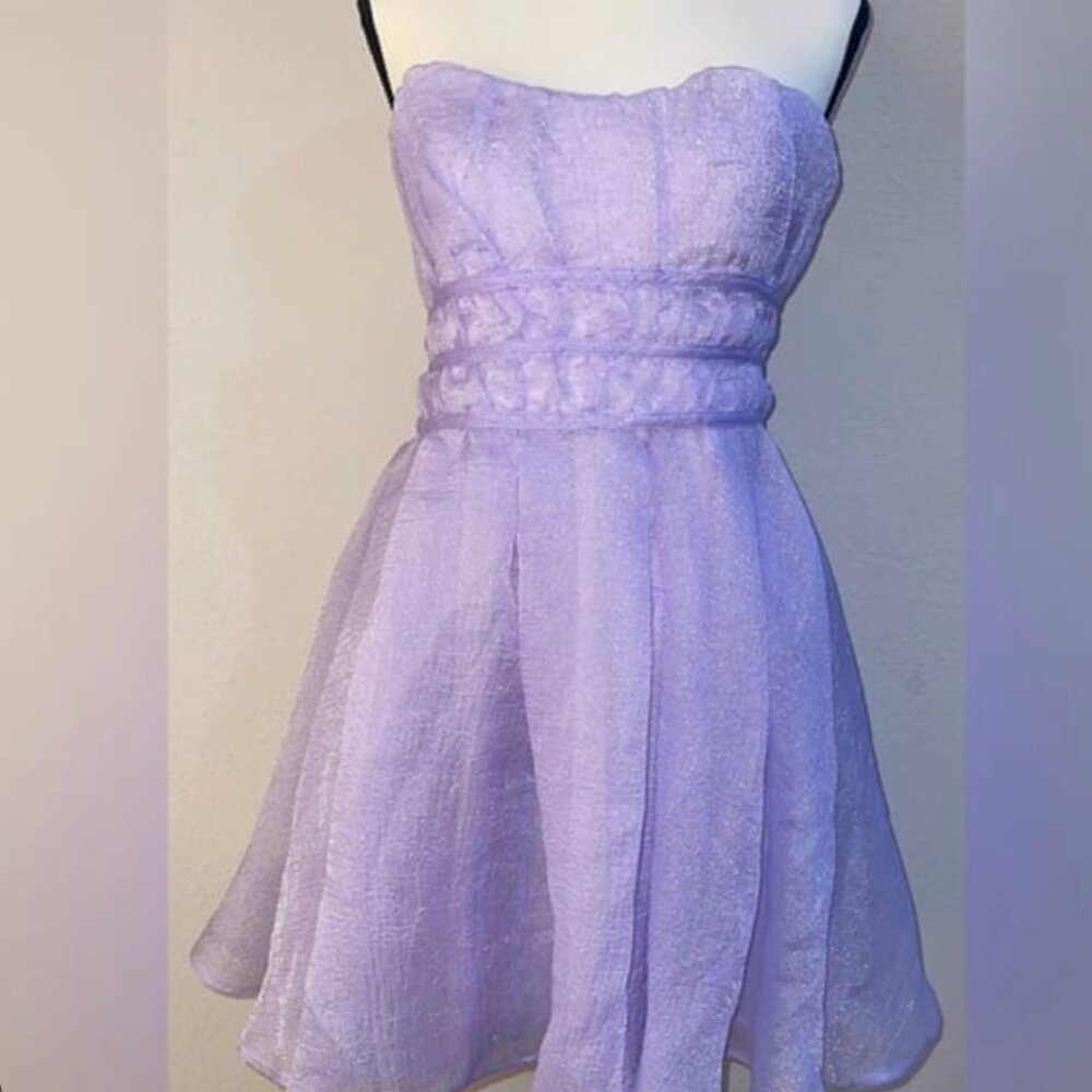 Altar'd State Purple Lavender Mini Sleeveless Prom Homecoming Dance *sz XL*